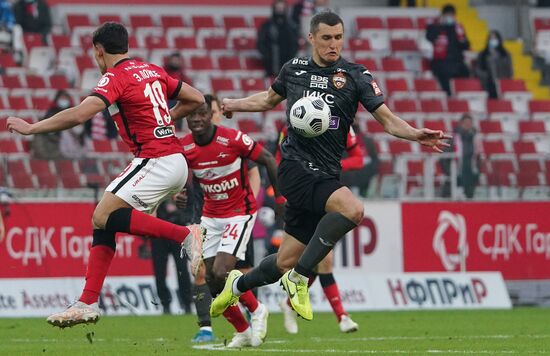 Russia Soccer Premier-League Spartak - CSKA