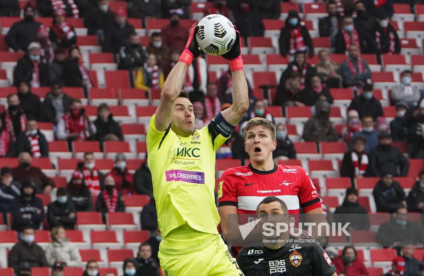 Russia Soccer Premier-League Spartak - CSKA