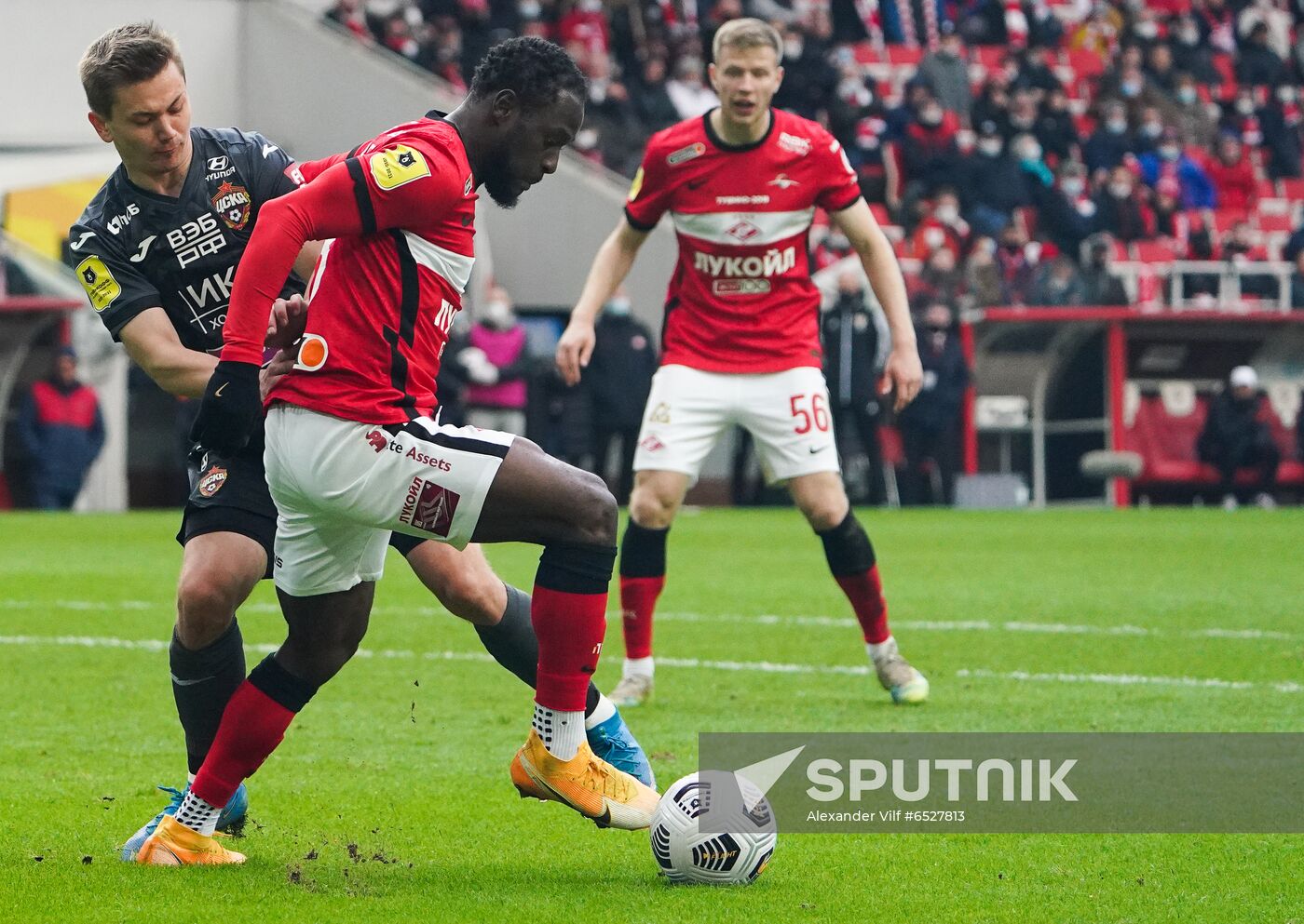 Russia Soccer Premier-League Spartak - CSKA