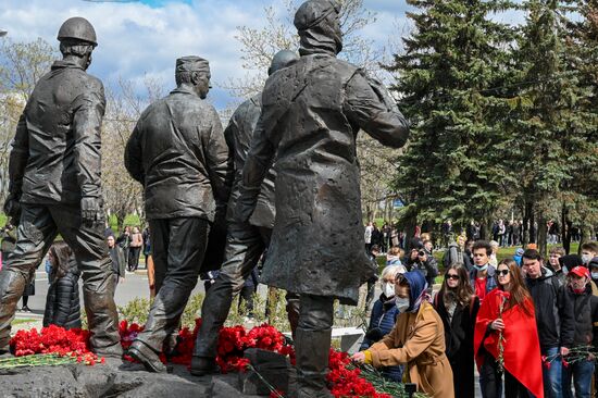 Russia Chernobyl Disaster Anniversary