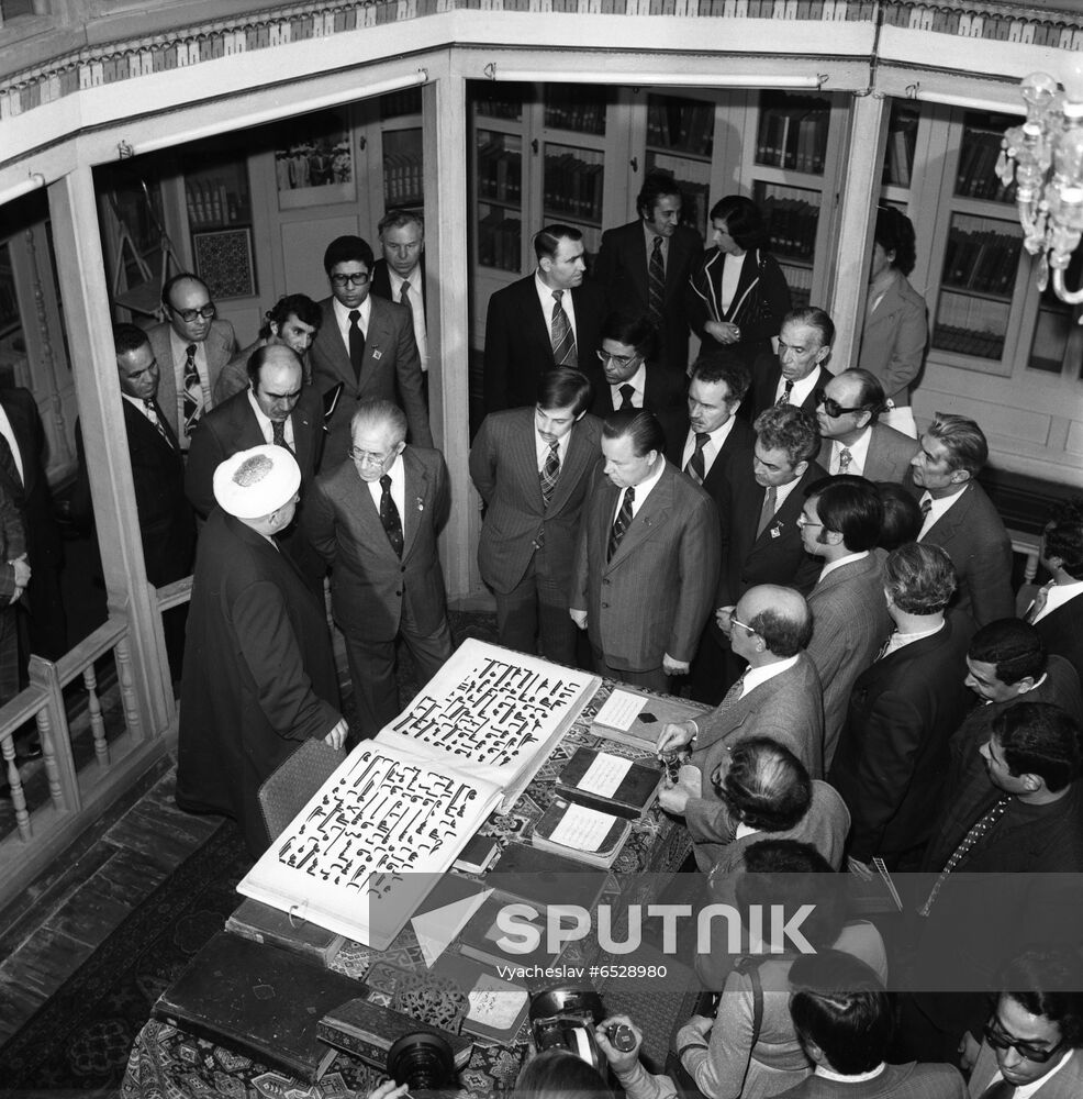 Tunisian Prime Minister Hedi Amara Nouira's visit to USSR