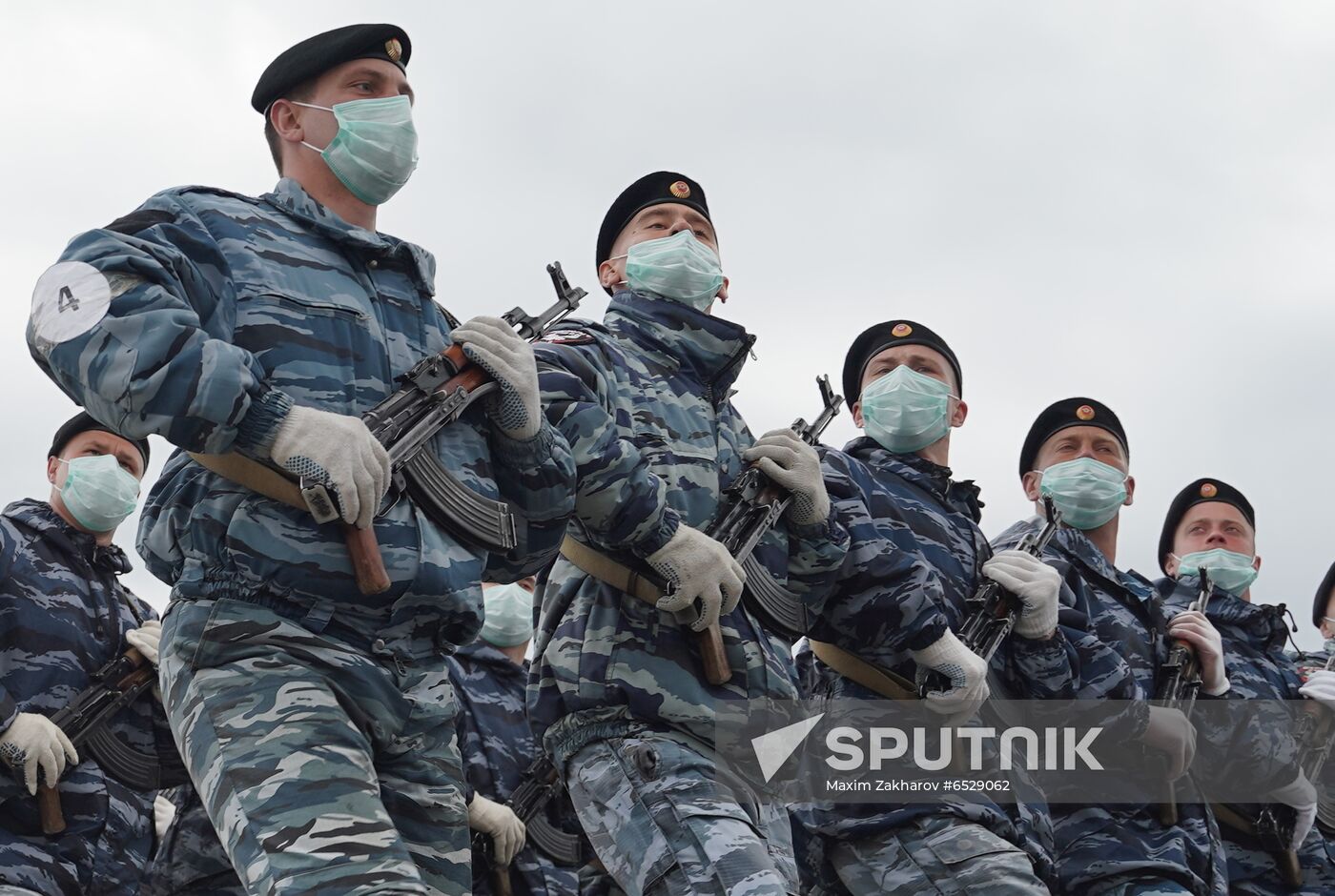 Ukraine LPR Victory Day Parade Preparations