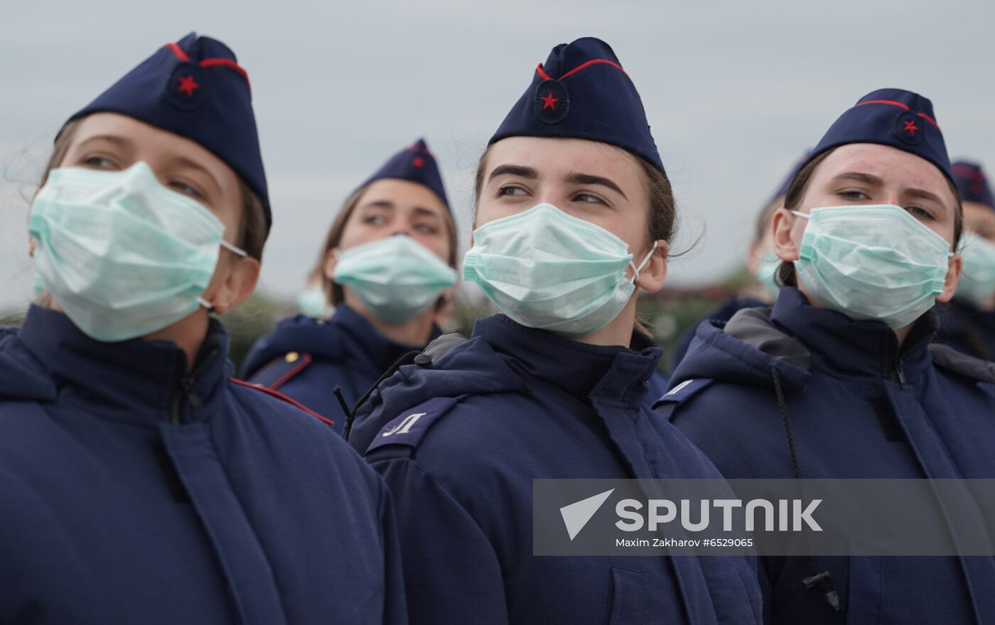 Ukraine LPR Victory Day Parade Preparations