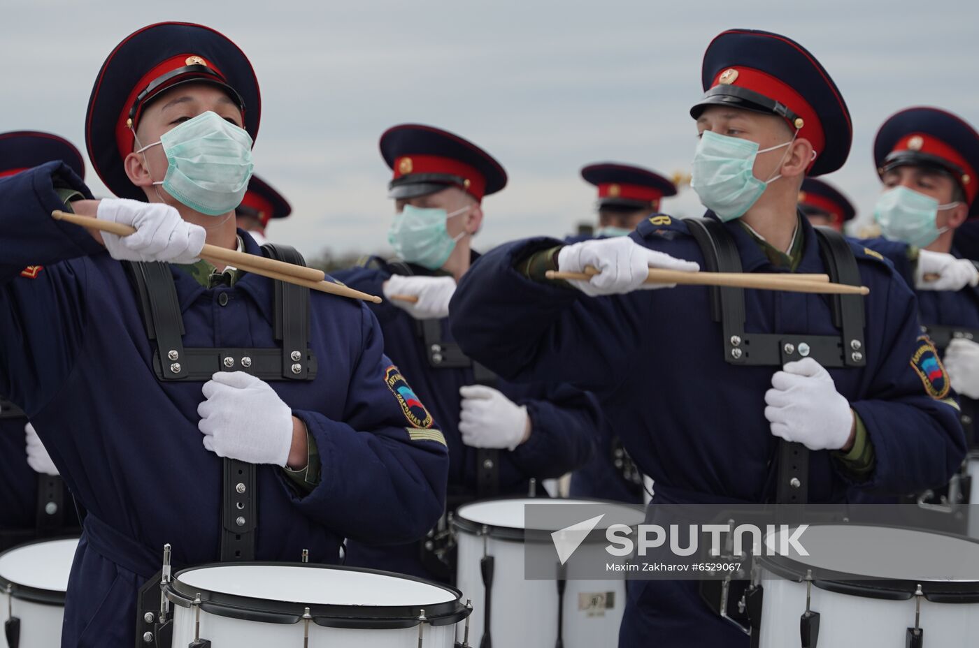 Ukraine LPR Victory Day Parade Preparations