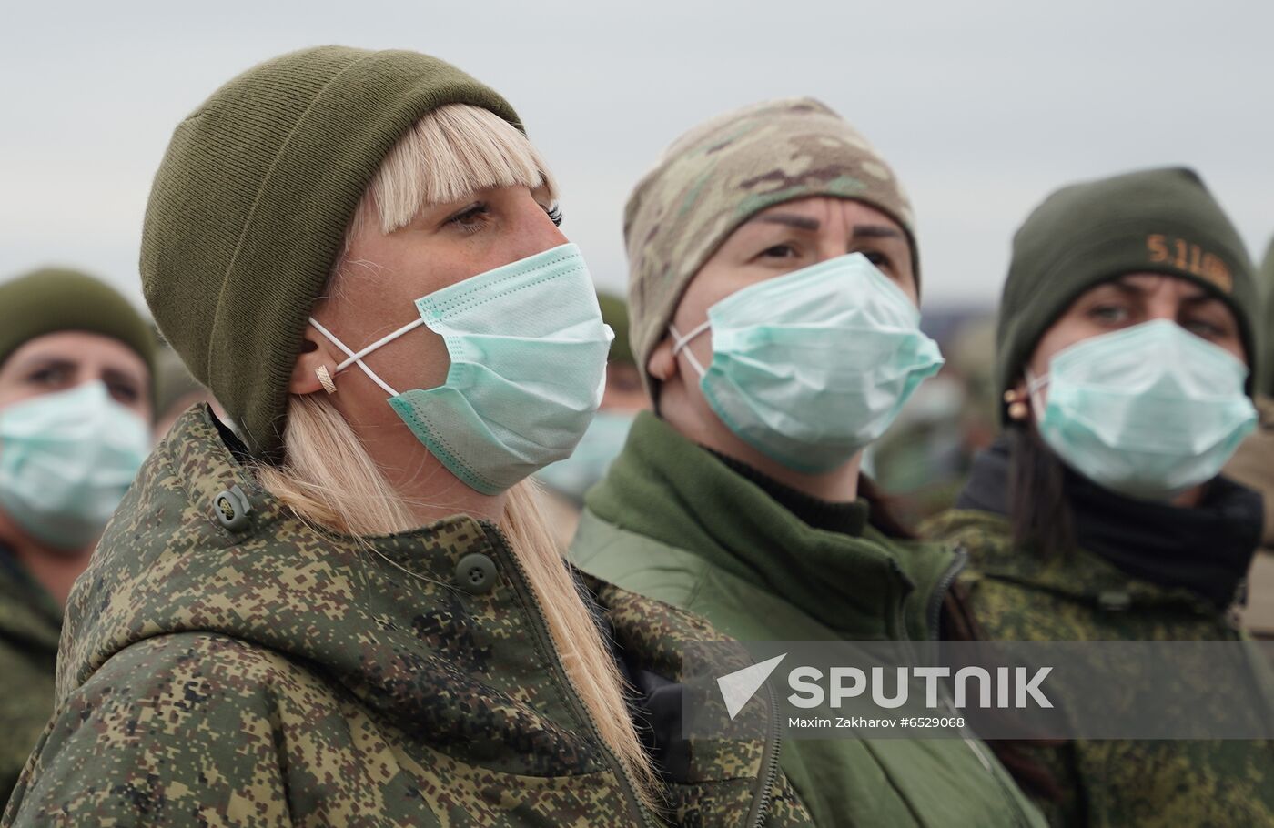 Ukraine LPR Victory Day Parade Preparations