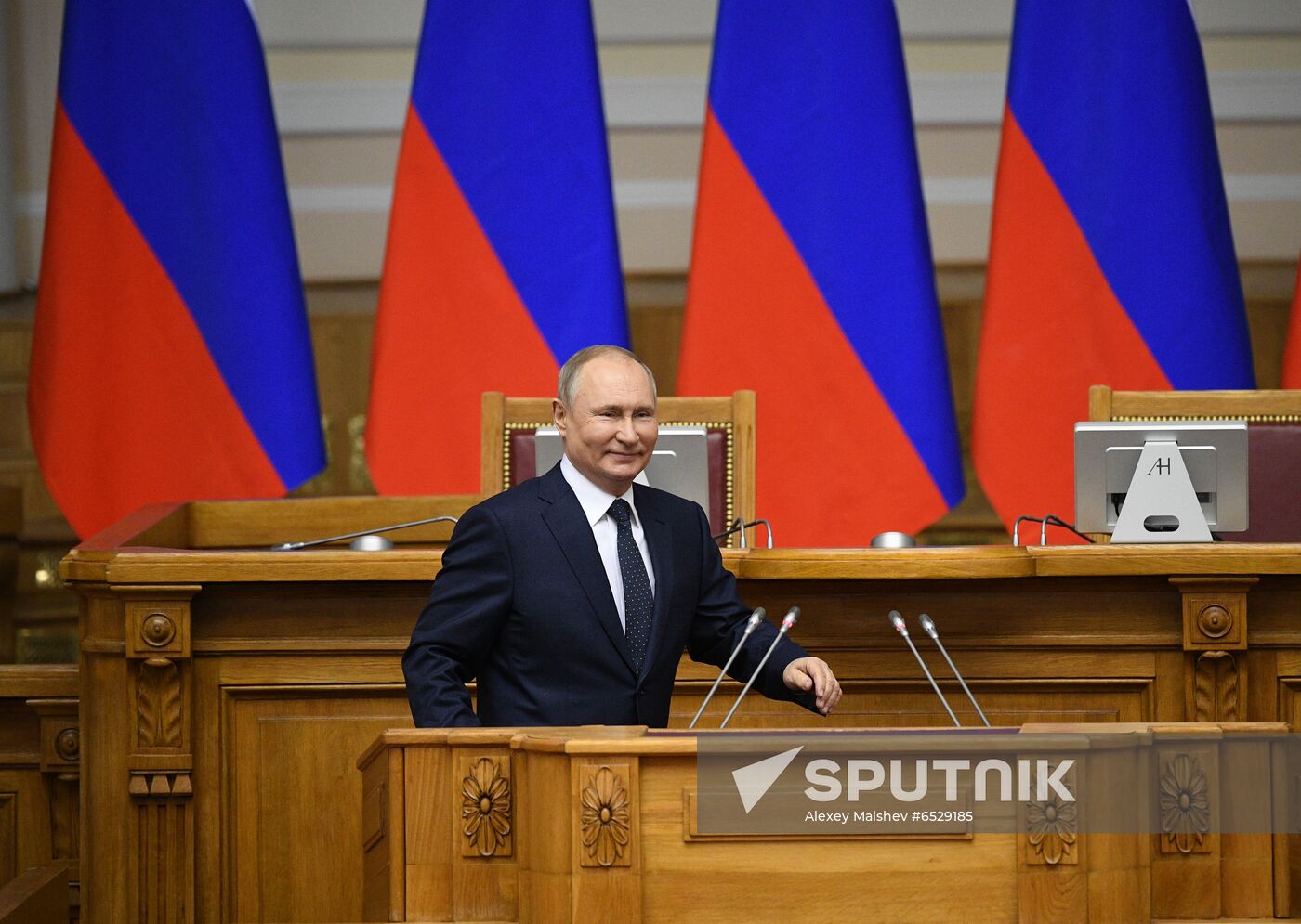 Russia Putin Legislators Council