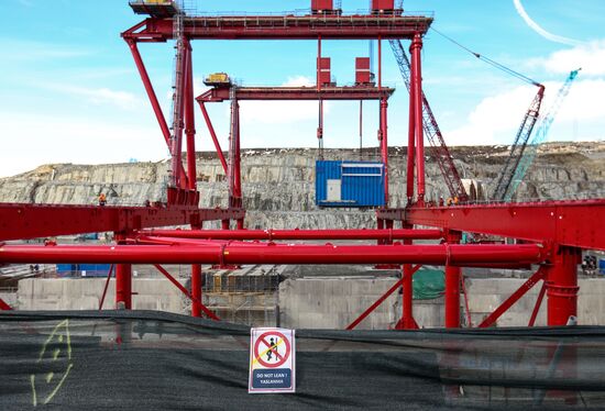 Russia Novatek LNG Construction Center