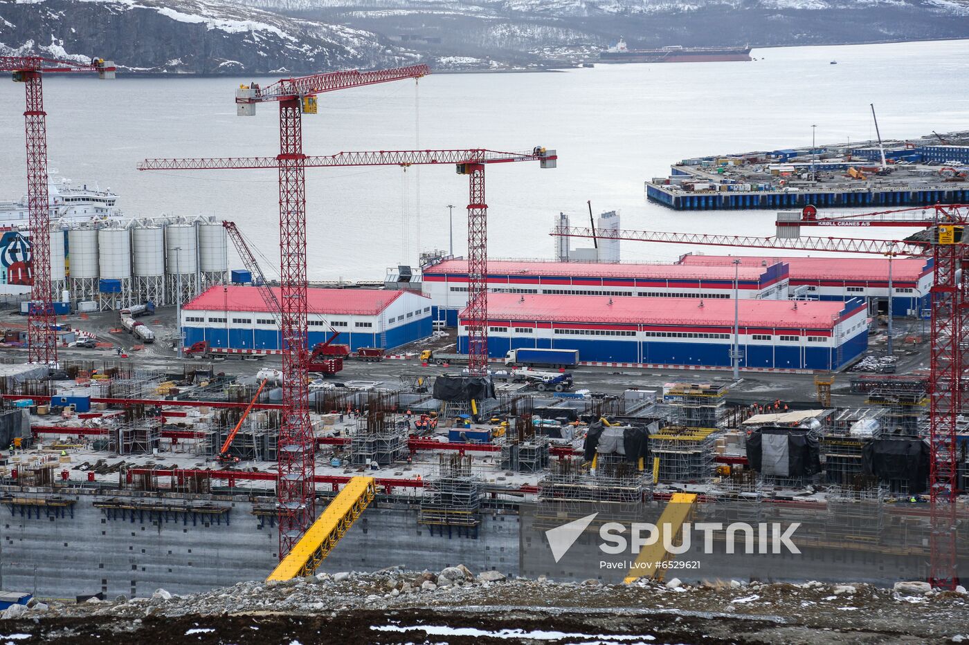 Russia Novatek LNG Construction Center