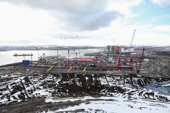 Russia Novatek LNG Construction Center