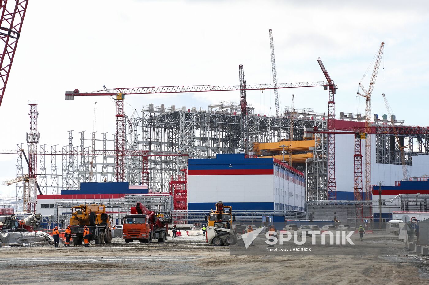 Russia Novatek LNG Construction Center