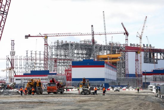 Russia Novatek LNG Construction Center