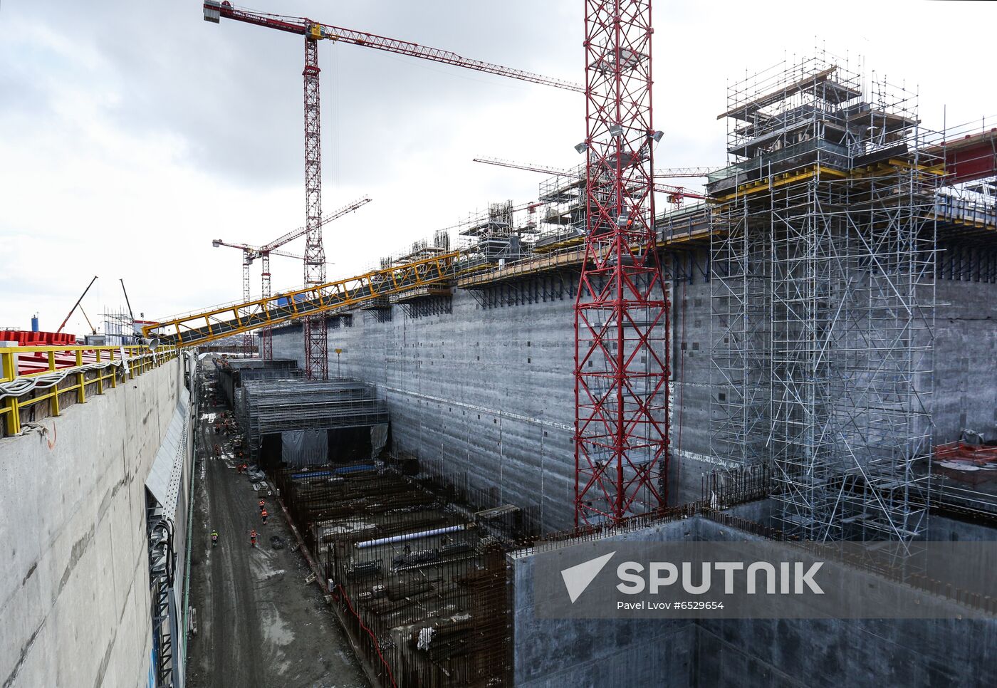 Russia Novatek LNG Construction Center