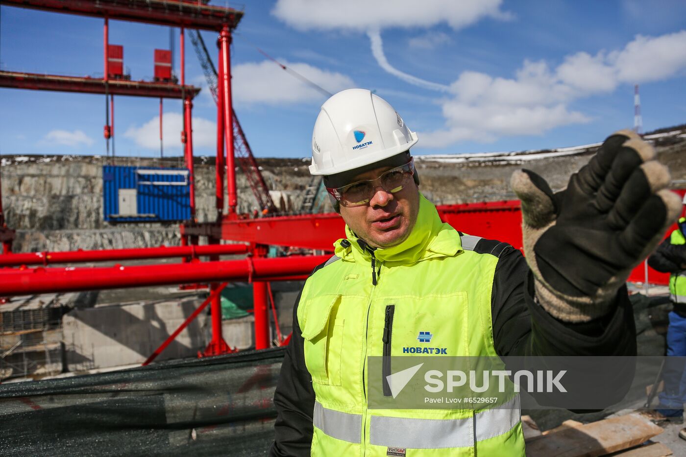 Russia Novatek LNG Construction Center