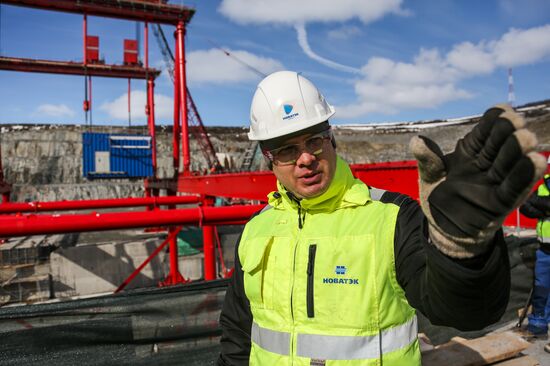 Russia Novatek LNG Construction Center