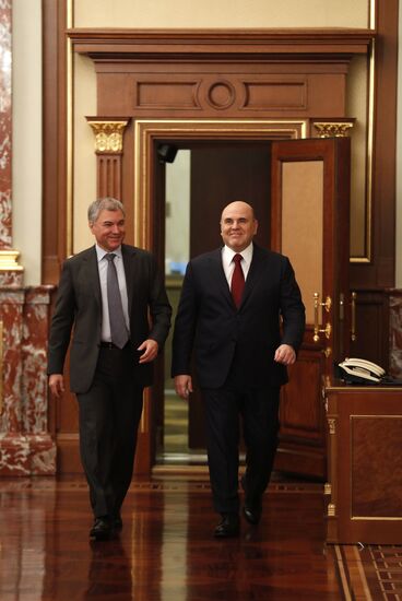 Russia Mishustin State Duma