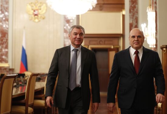 Russia Mishustin State Duma