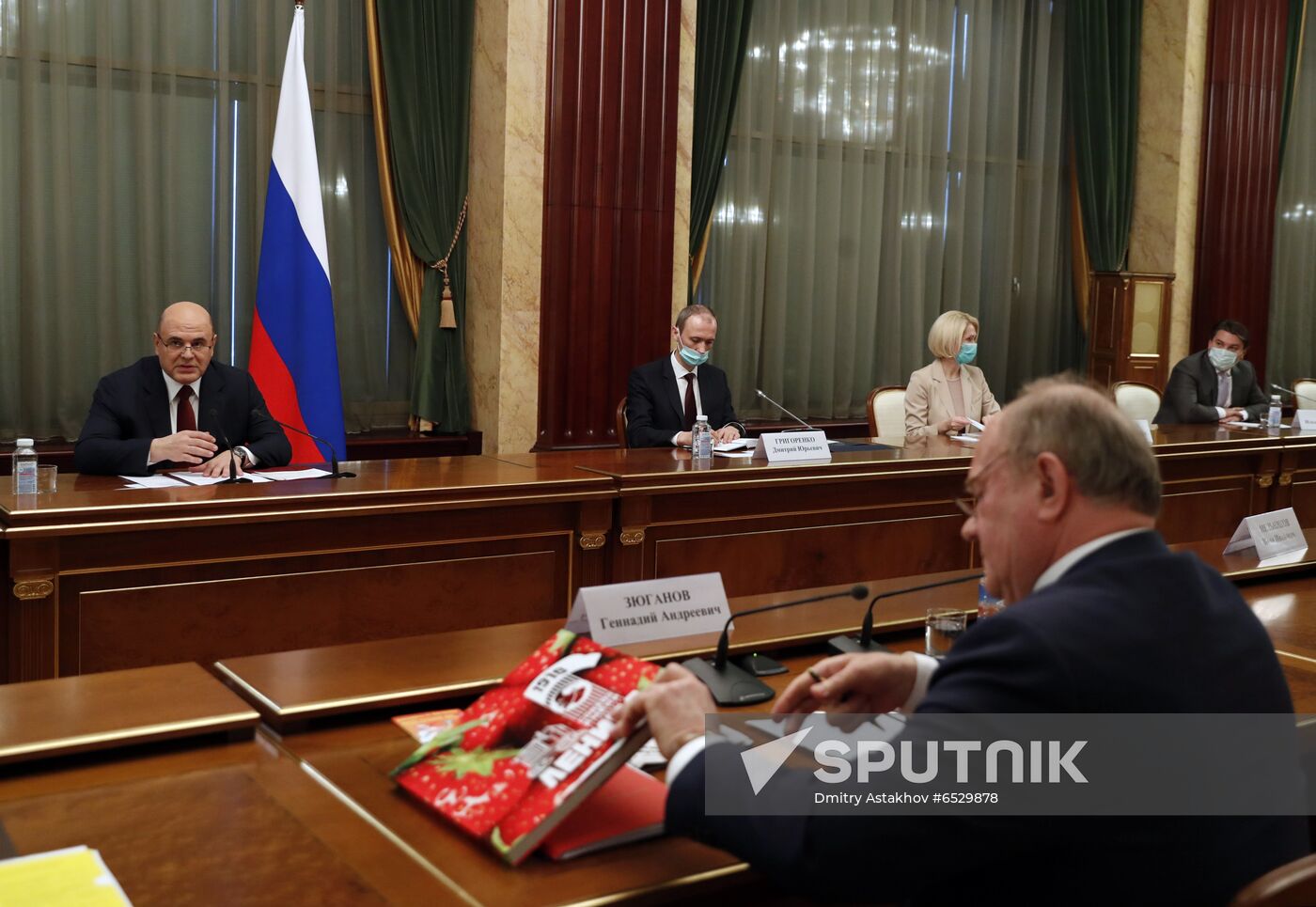 Russia Mishustin State Duma