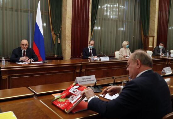 Russia Mishustin State Duma