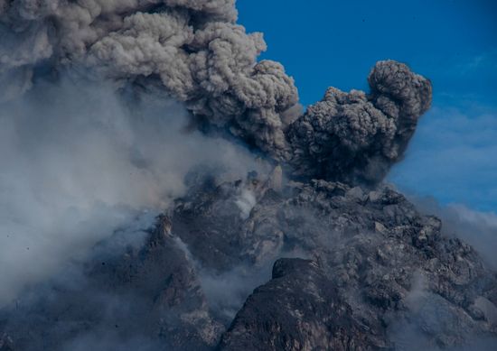Indonesia Volcano Eruption