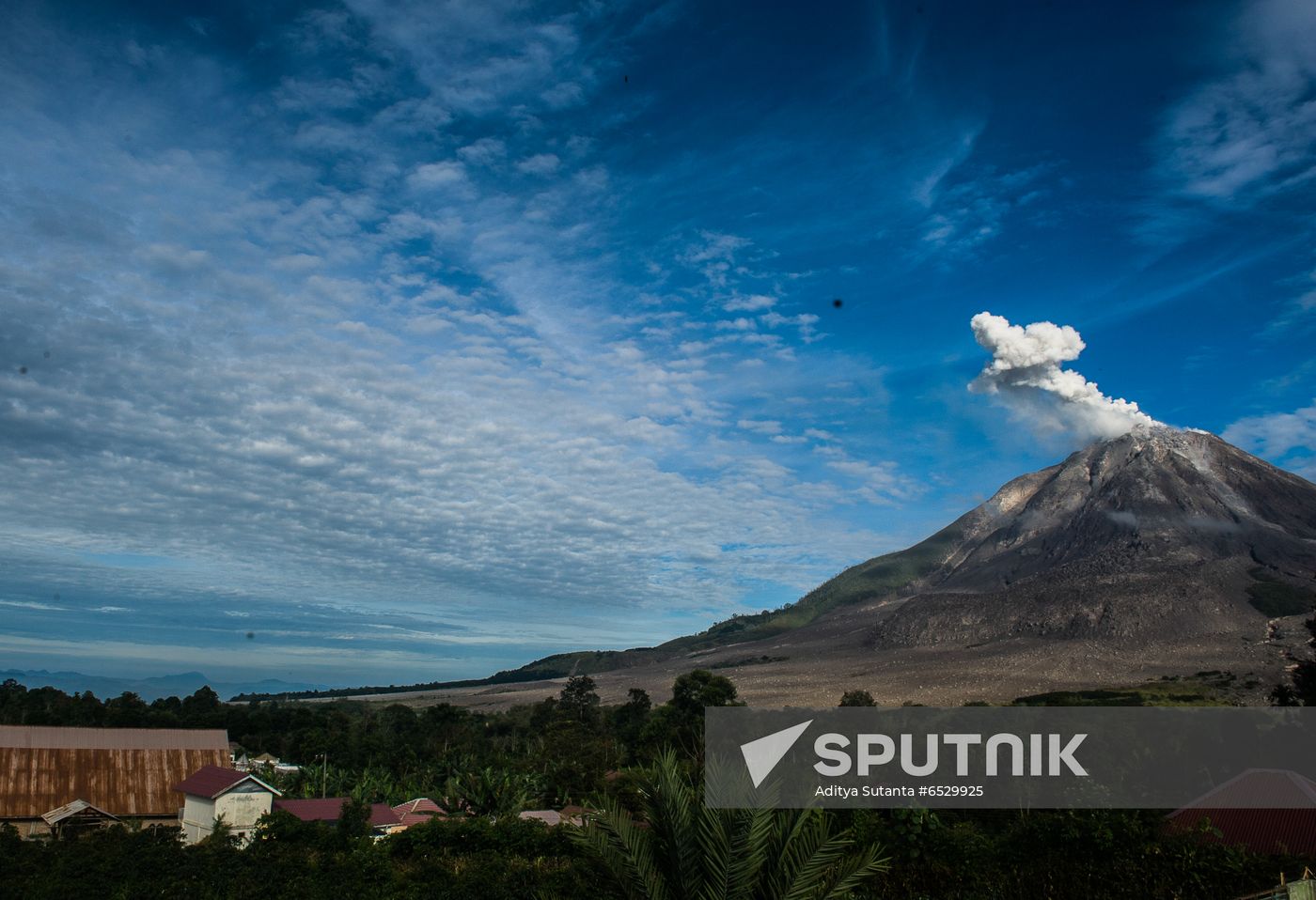 Indonesia Volcano Eruption
