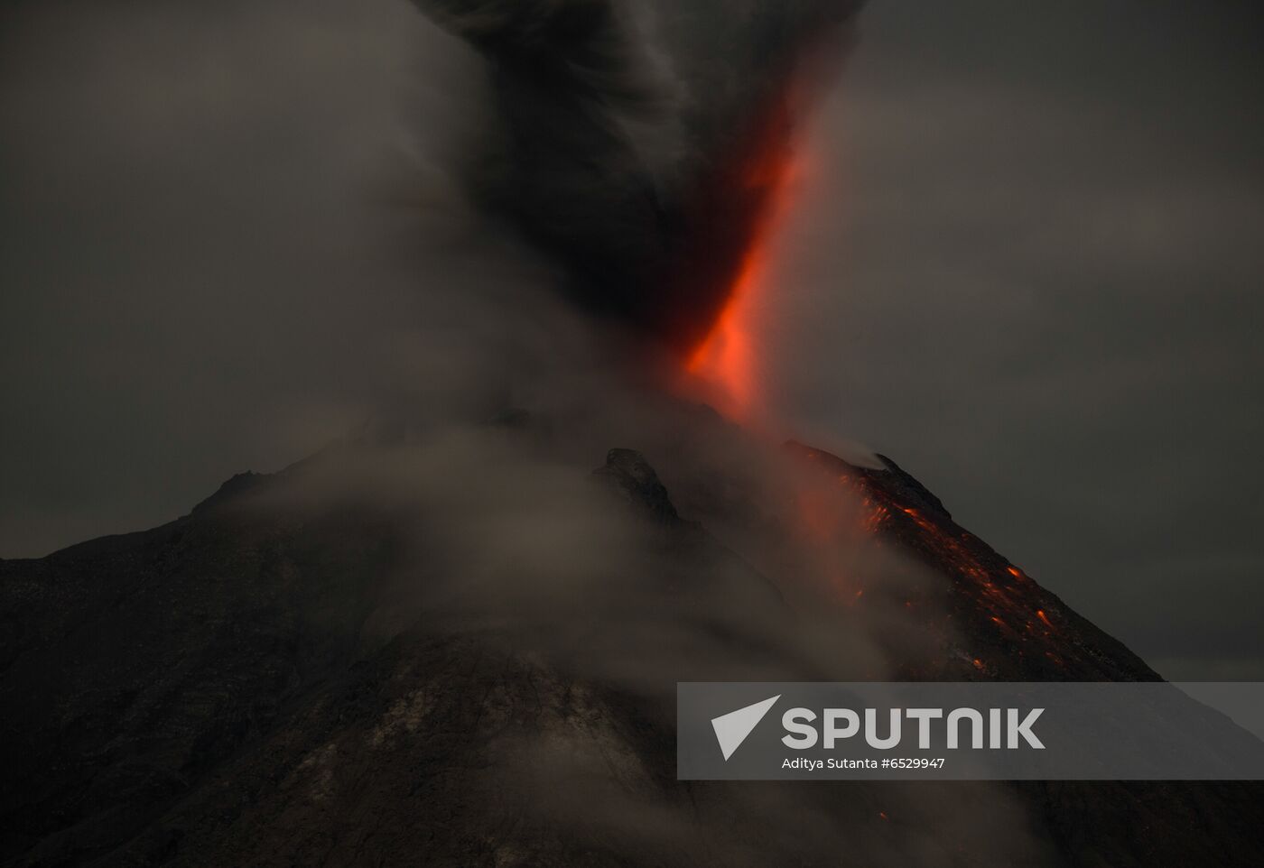 Indonesia Volcano Eruption