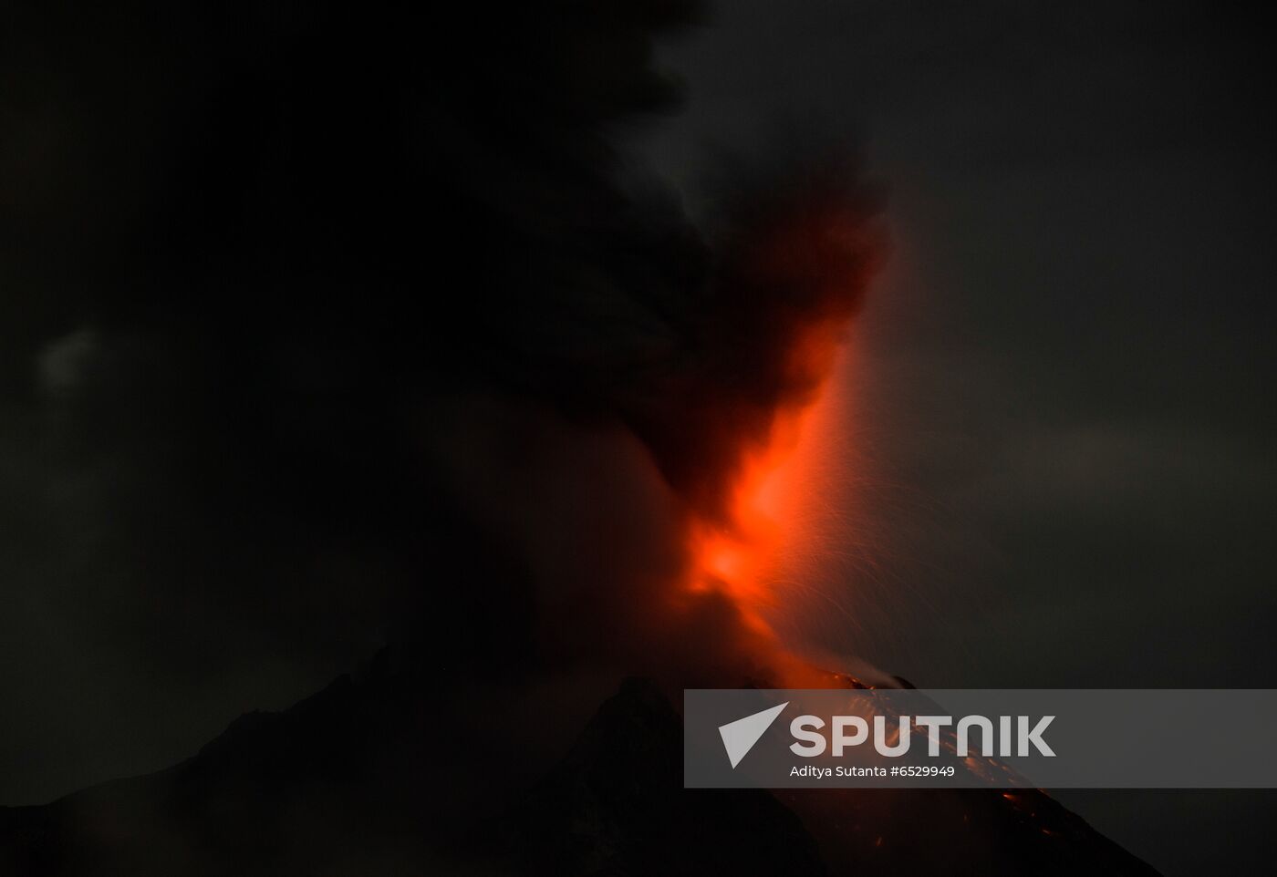 Indonesia Volcano Eruption