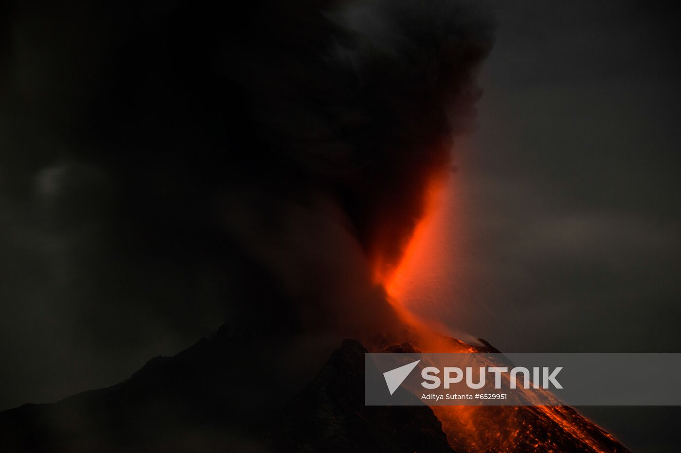 Indonesia Volcano Eruption