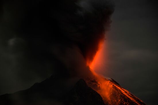 Indonesia Volcano Eruption