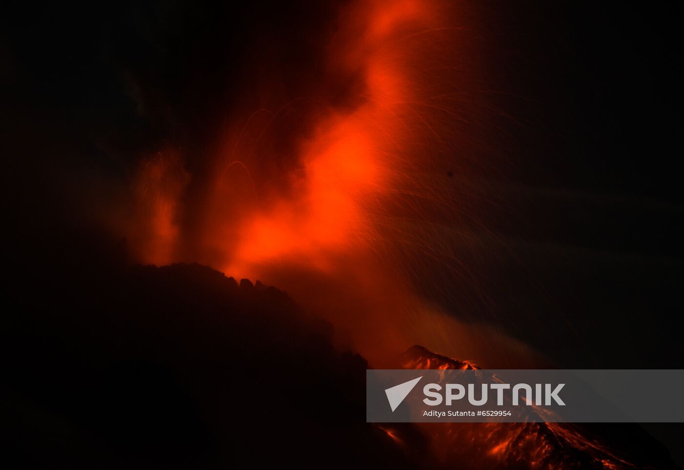 Indonesia Volcano Eruption