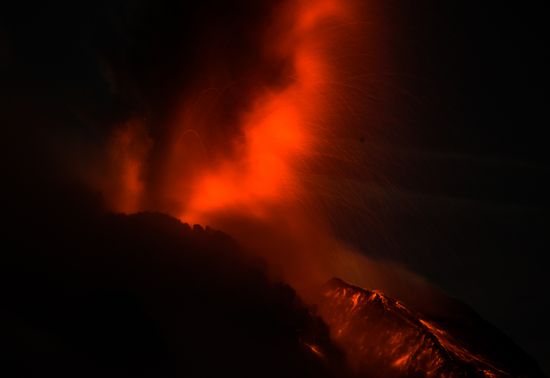 Indonesia Volcano Eruption