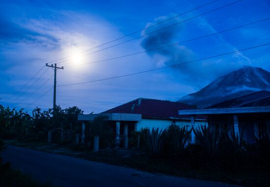 Indonesia Volcano Eruption