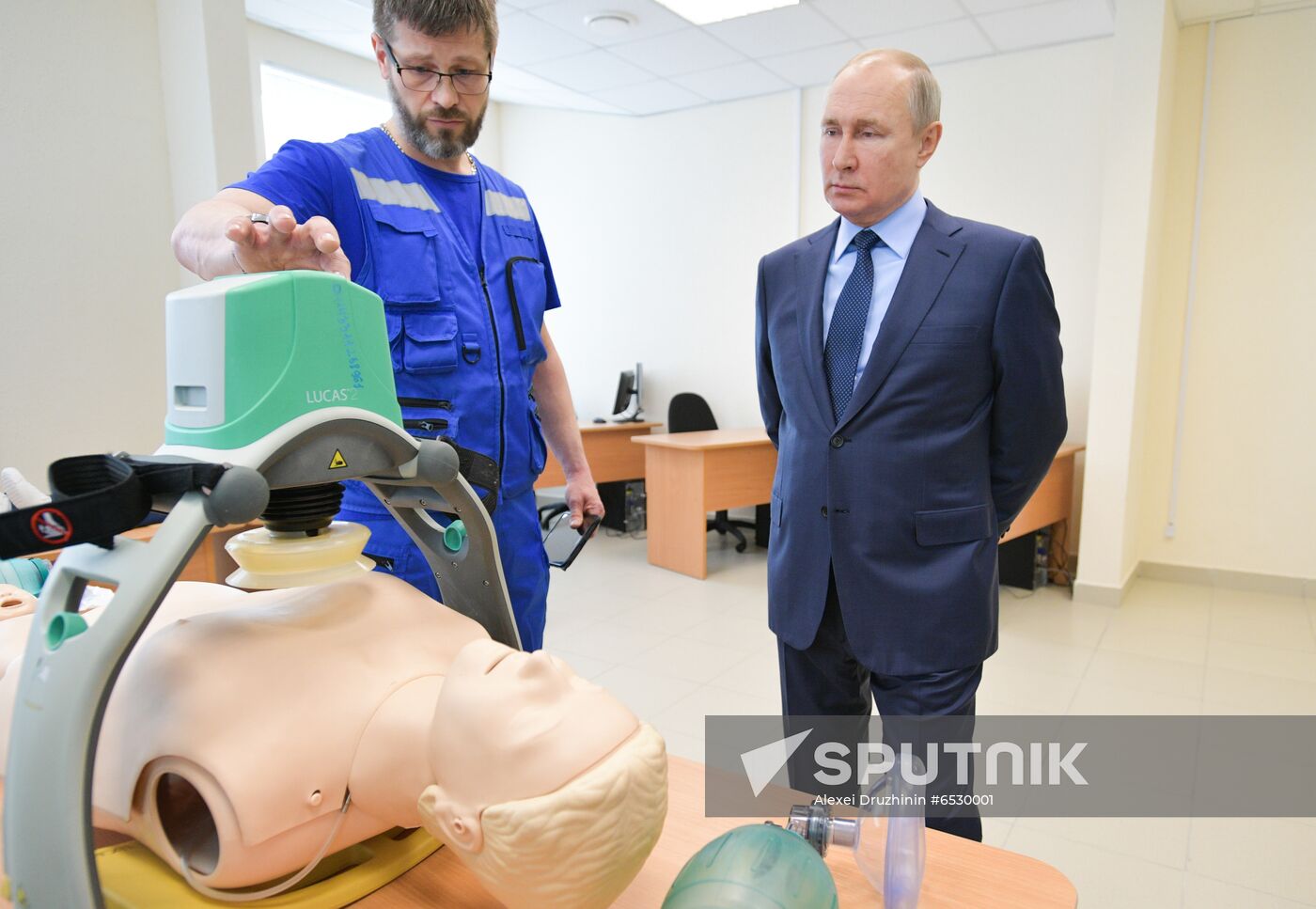 Russia Putin Ambulance