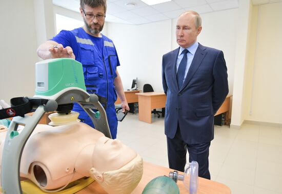 Russia Putin Ambulance