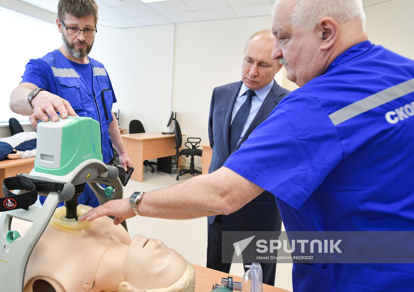 Russia Putin Ambulance