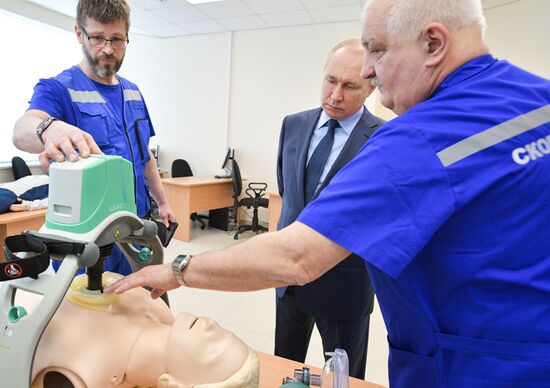 Russia Putin Ambulance