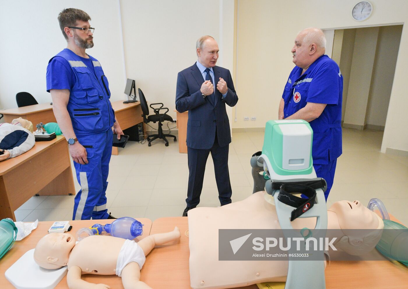 Russia Putin Ambulance