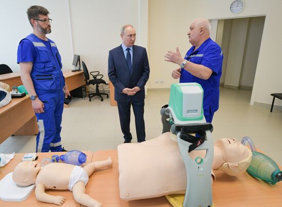 Russia Putin Ambulance
