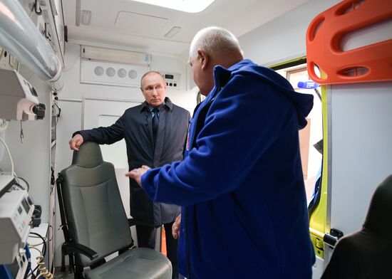 Russia Putin Ambulance