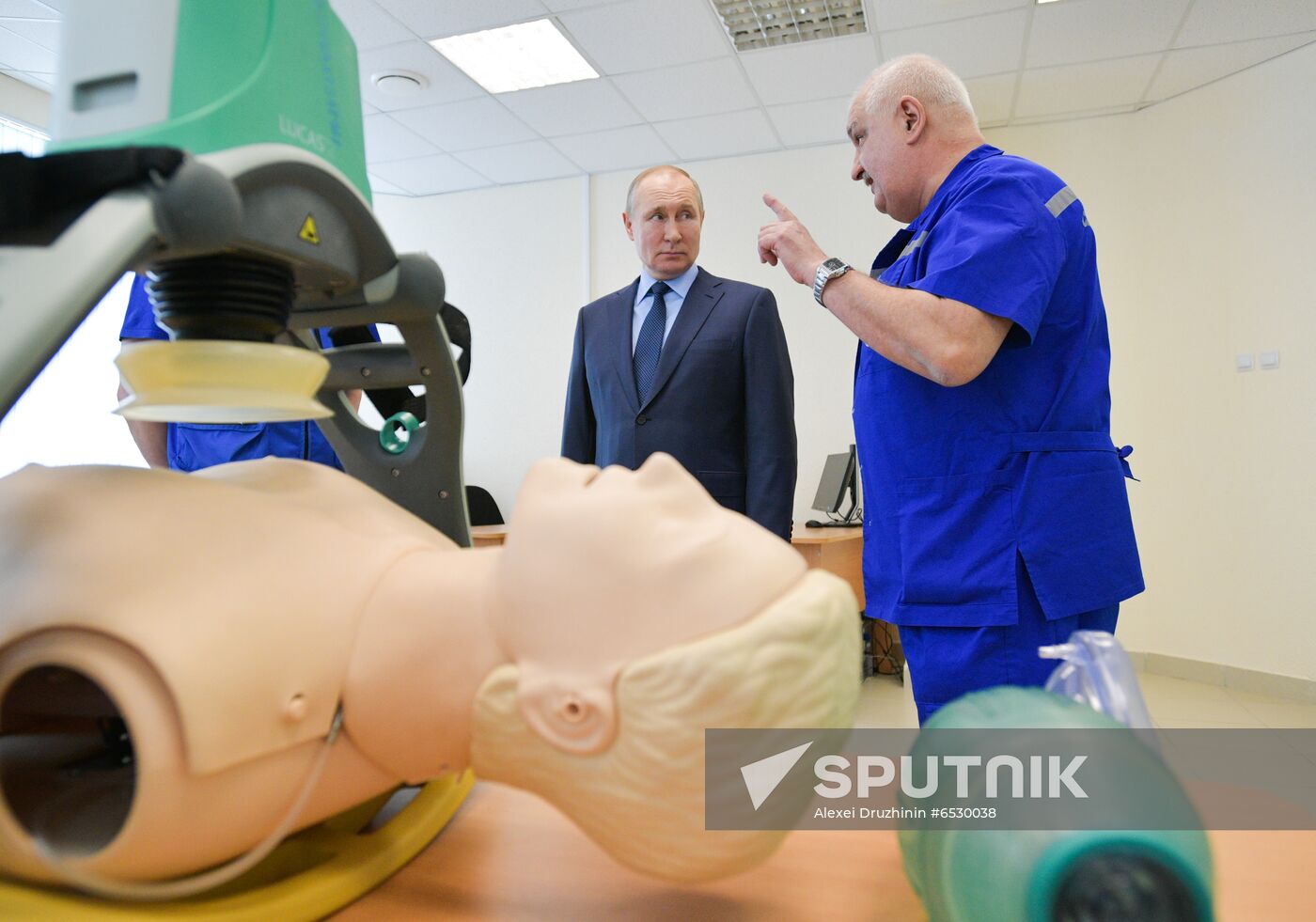 Russia Putin Ambulance