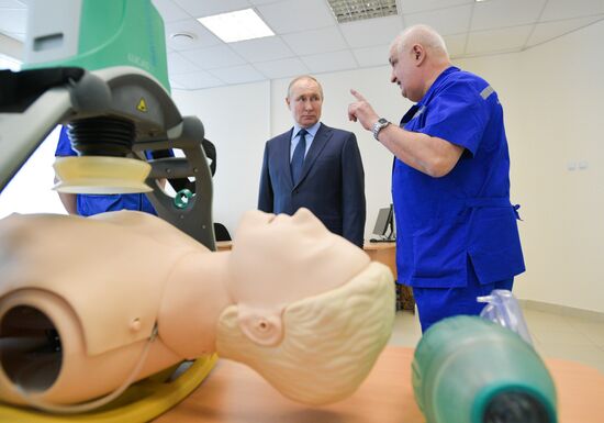 Russia Putin Ambulance
