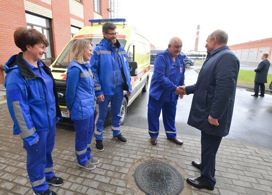 Russia Putin Ambulance