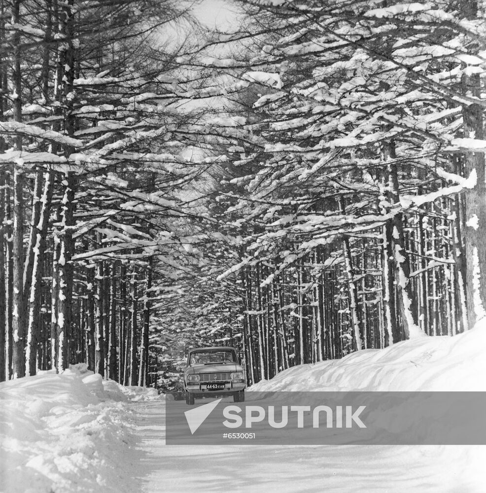 Winter in Yuzhno-Sakhalinsk