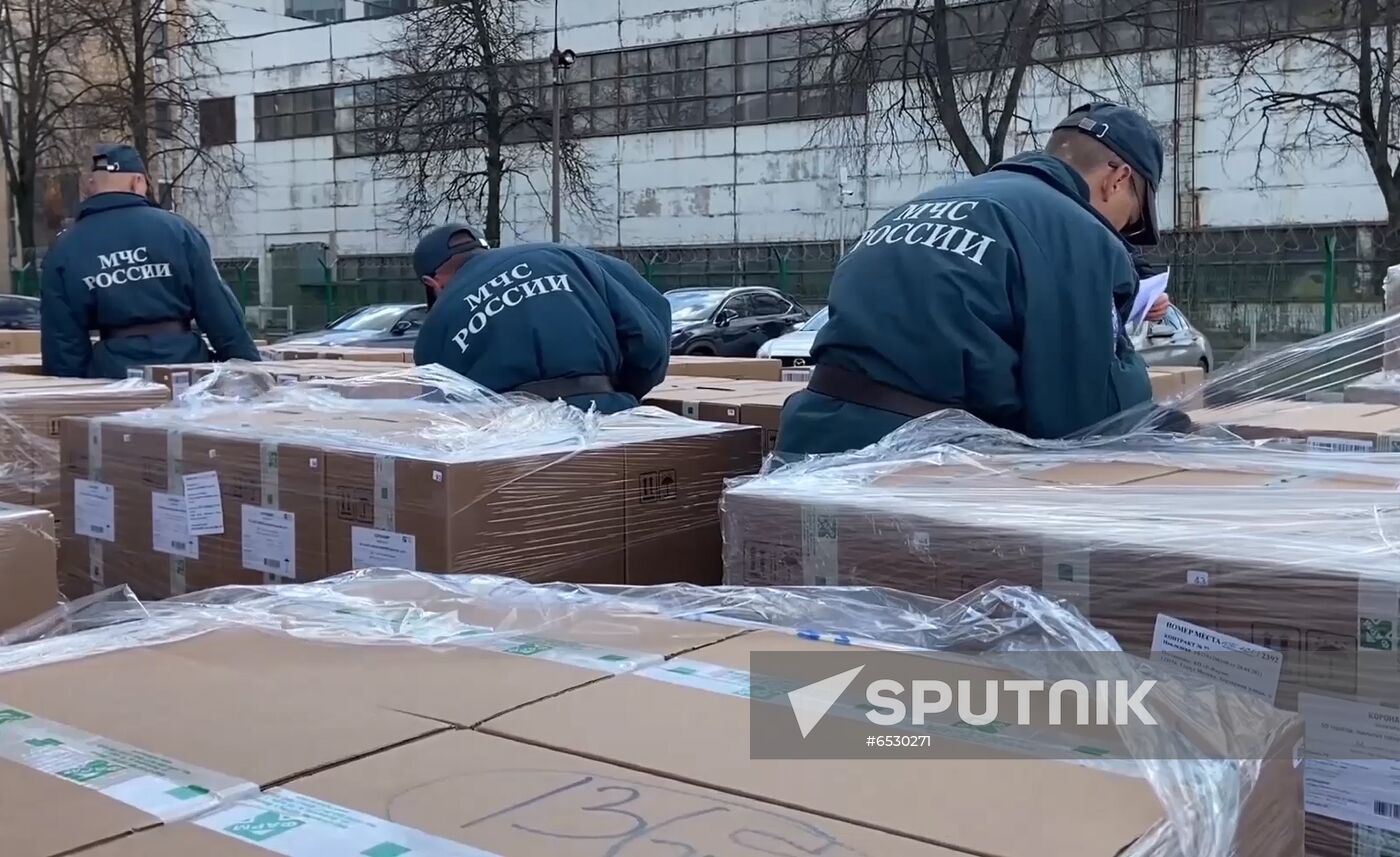 Russia India Emergency Humanitarian Aid