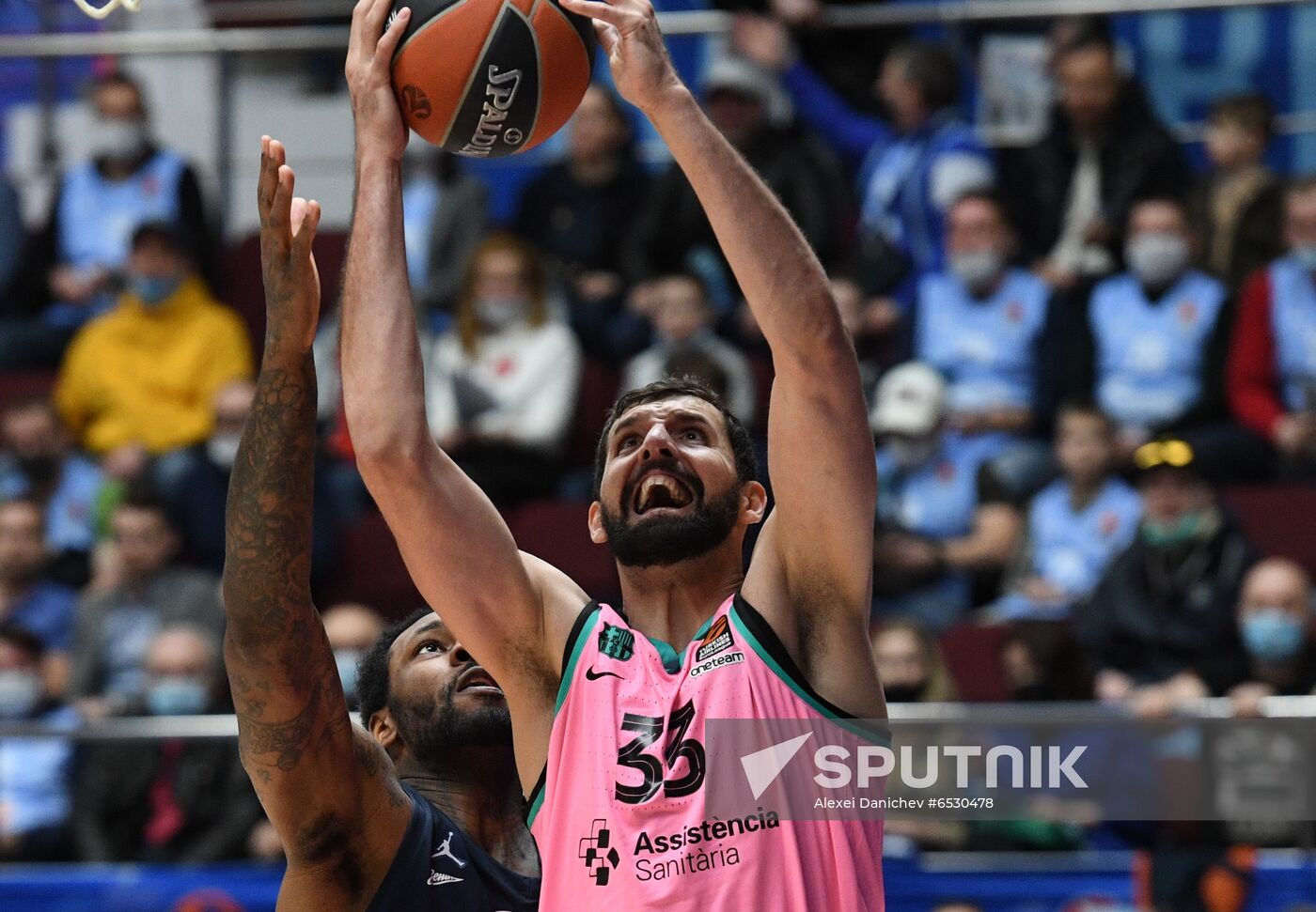 Russia Basketball Euroleague Zenit - Barcelona