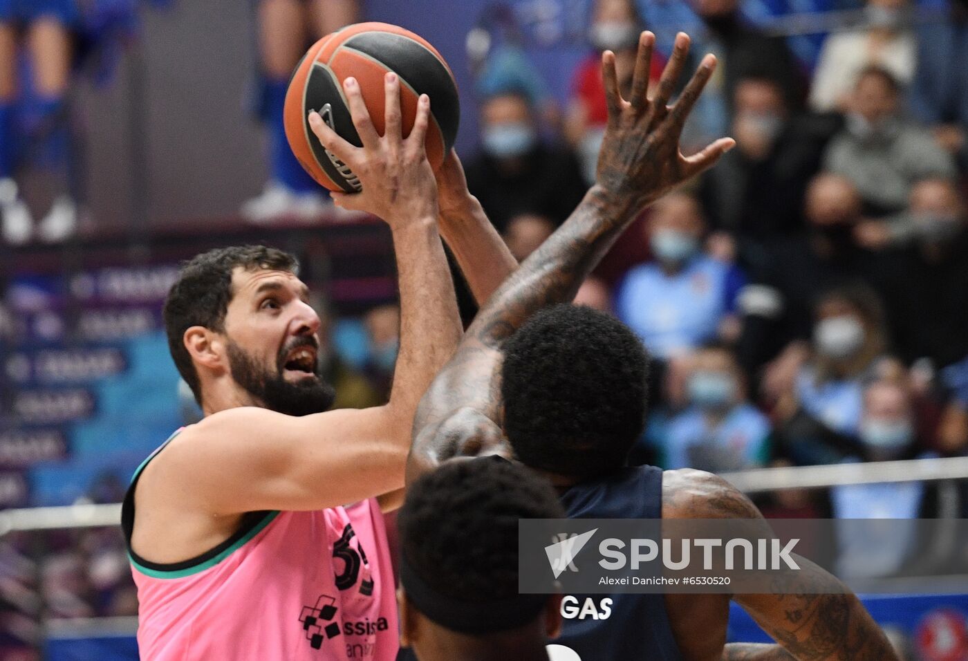 Russia Basketball Euroleague Zenit - Barcelona