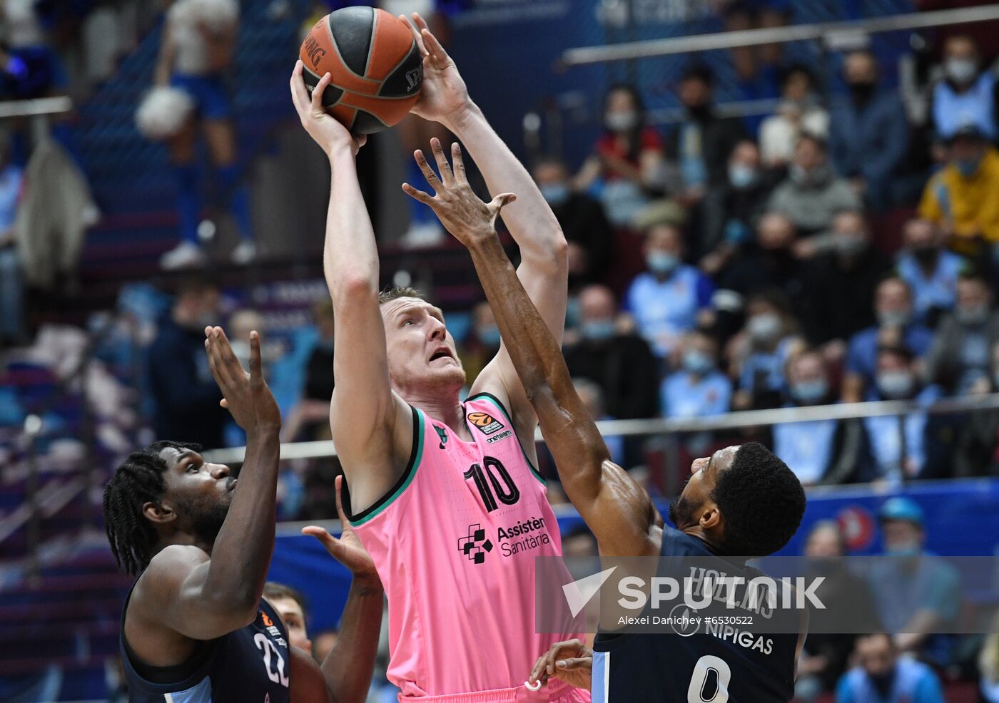 Russia Basketball Euroleague Zenit - Barcelona