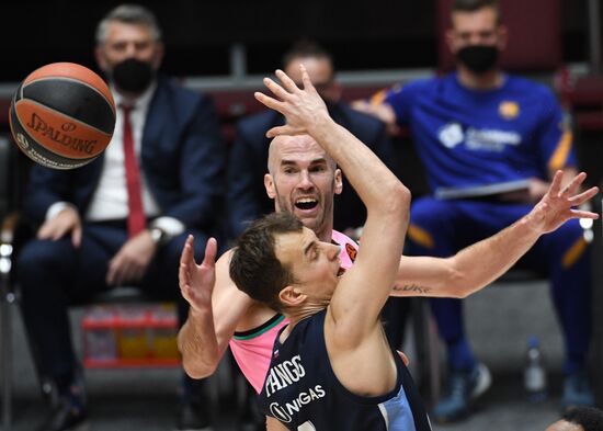 Russia Basketball Euroleague Zenit - Barcelona