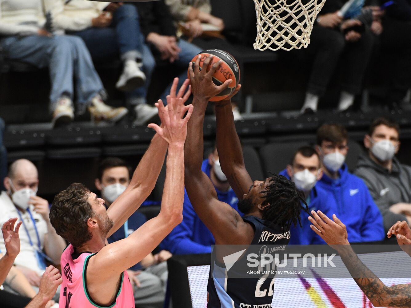 Russia Basketball Euroleague Zenit - Barcelona