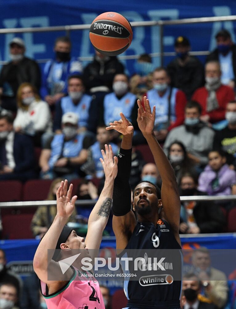 Russia Basketball Euroleague Zenit - Barcelona