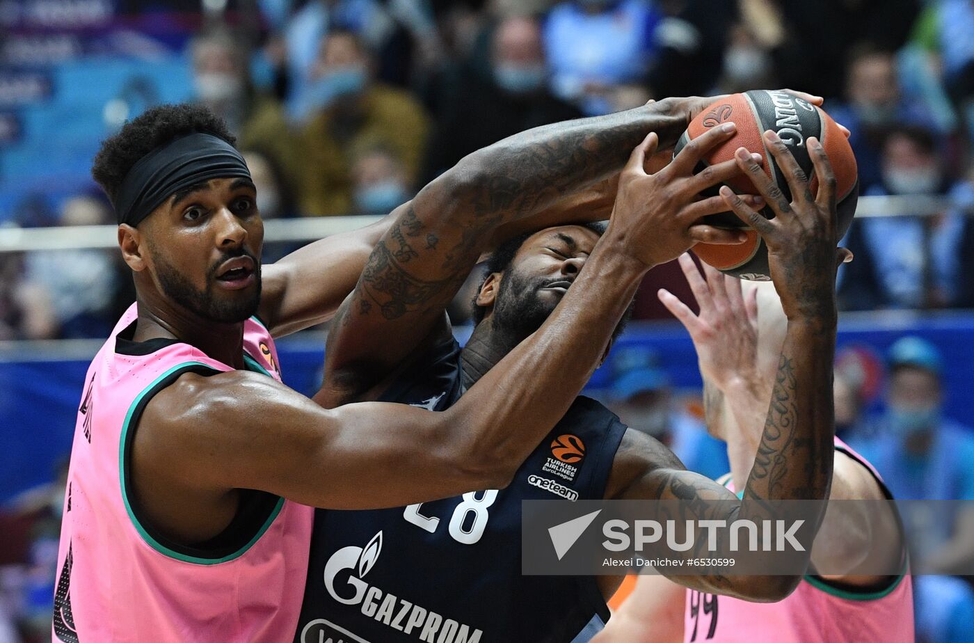 Russia Basketball Euroleague Zenit - Barcelona